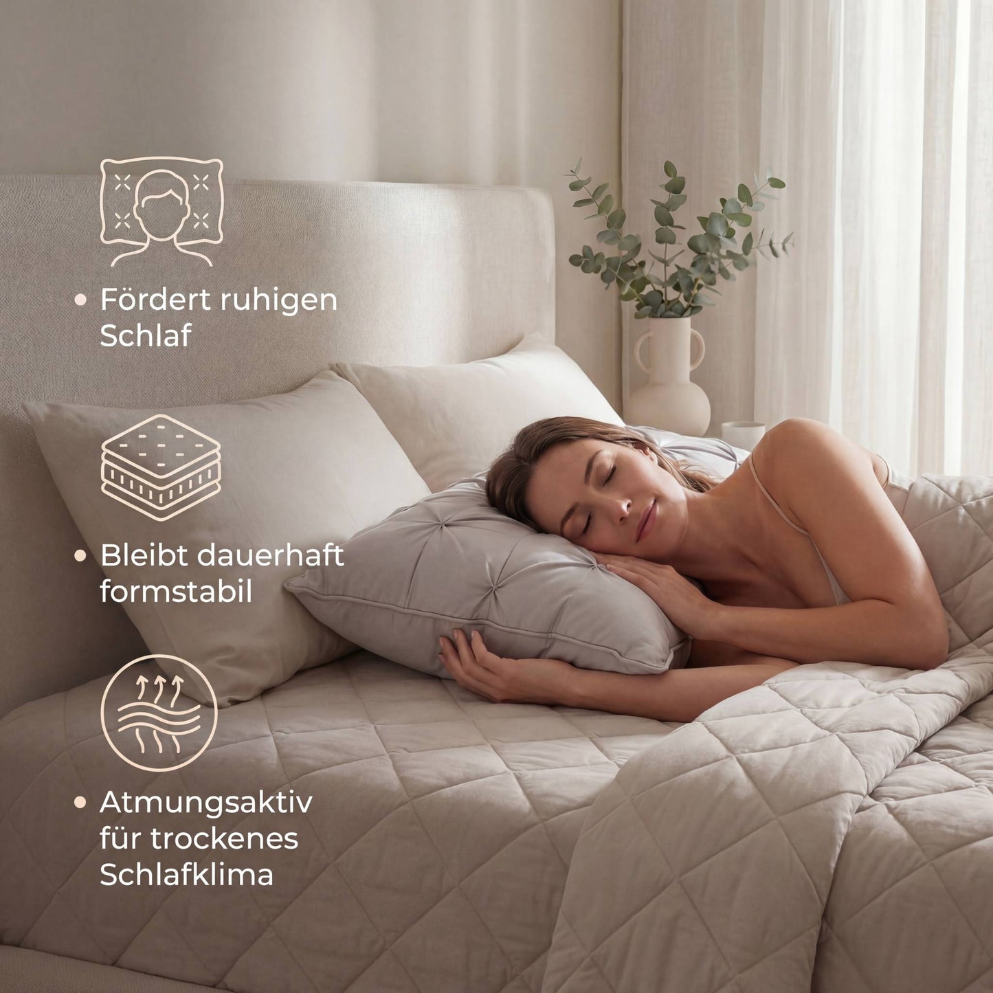 Cloudrest Pillow – Hypoallergenic Premium Comfort Pillow